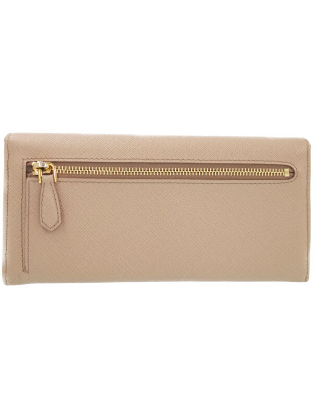 Prada fold Wallet Rion Long Bi Black